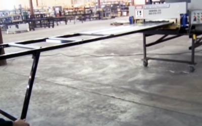 How to Set Up a Run Out Table for a Roof Panel Machine