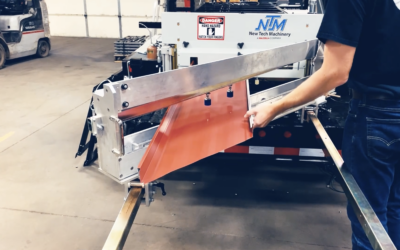 NTM SSQ II™ Panel Machine Demo: Notching & Angle Cutting