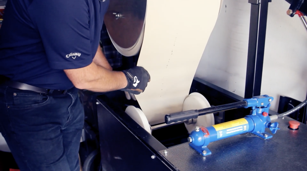 (video) How to Feed Coil into a New Tech Nasser MultiPro™ Gutter Machine