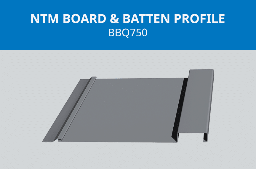 NTM board and batten profile