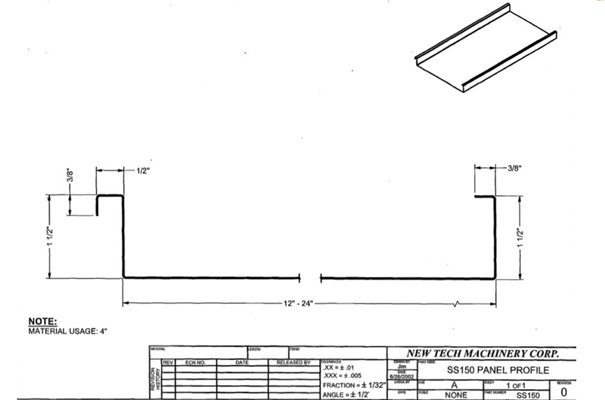 (article) NTM Roof Panel Machine Profiles and UL Compliance: What Does it Mean? (article) NTM Roof Panel Machine Profiles and UL Compliance: What Does it Mean?