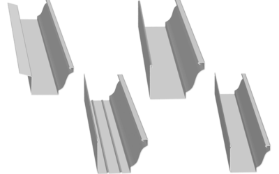 Types of Seamless Gutter Profiles for Portable Rollforming Machines