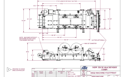 SSQ II Roof Panel Machine Footprint