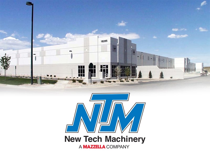 (article) New Tech Machinery Moves Facility to Aurora, Colorado