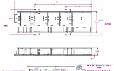 BG7 Gutter Machine Footprint