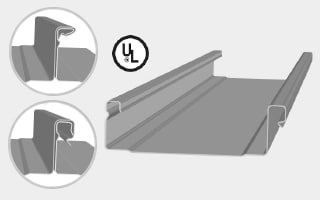 SSQ275 – 2″ Snap-Lock/Mechanically Seamed Proprietary Profile