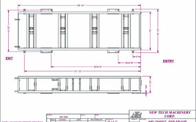 SSR Roof Panel Machine Footprint