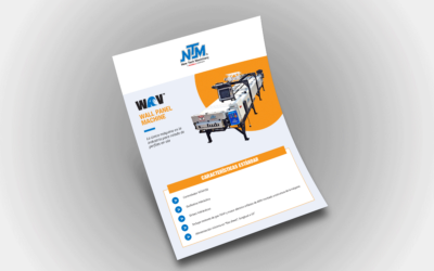 WAV Wall Panel Machine Flyer – Spanish