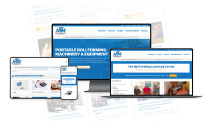 New Tech Machinery Launches New Extensive Website With Rollforming Learning Center