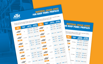 Material Usage Guide for New Tech Machinery Roof Panel Profiles