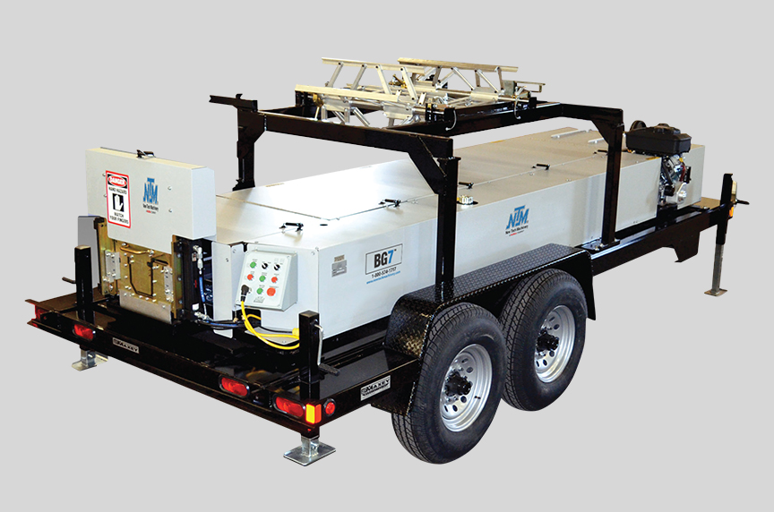 BG7 box gutter machine