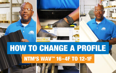 How To Change A Profile – New Tech Machinery’s WAV™ 16-4F to 12-1F