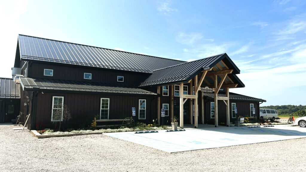Restaurant with a metal roof produced by First Choice Exteriors using an SSQ II MultiPro.