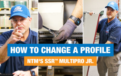 How To Change A Profile – New Tech Machinery’s SSR™ MultiPro Jr.