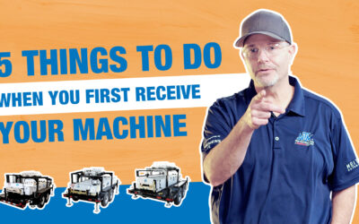 5 Things To Do When You First Receive Your New Tech Machinery Machine