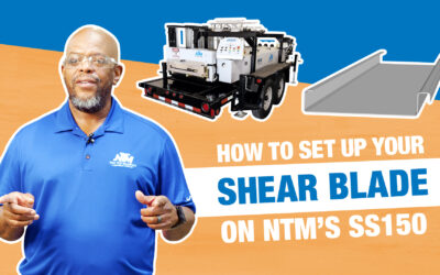 How To Set Up Your Shear Blade For New Tech Machinery’s SS150
