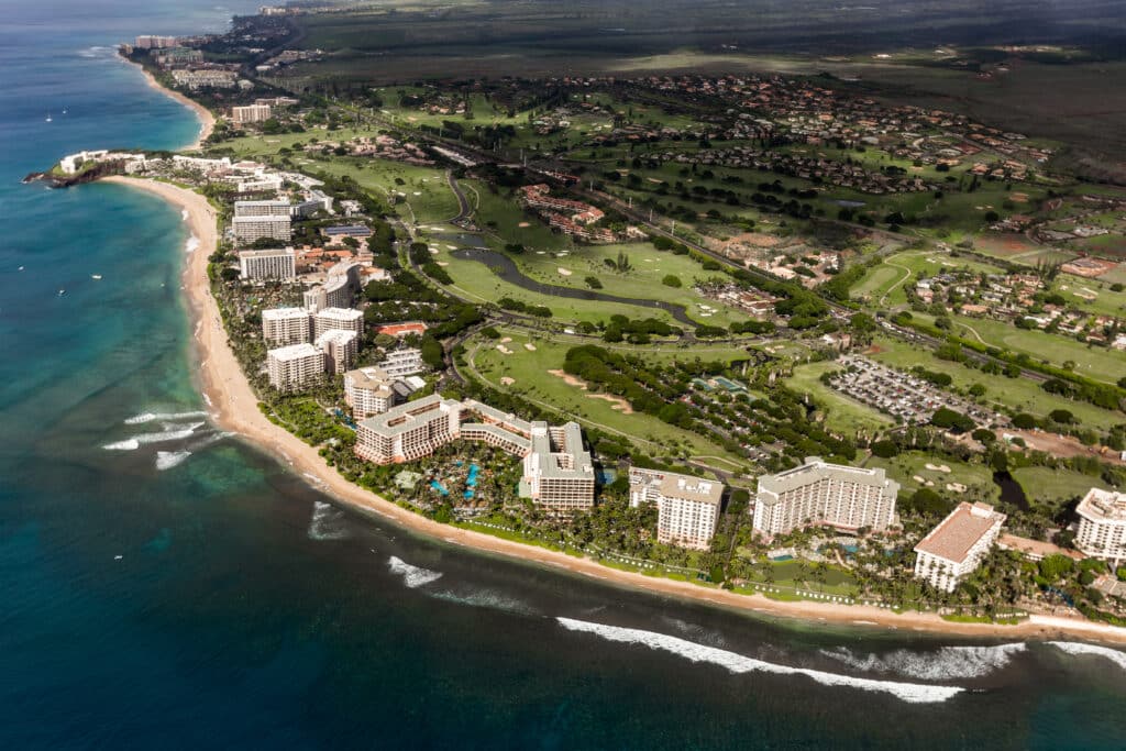 Lahaina, Maui before the fires