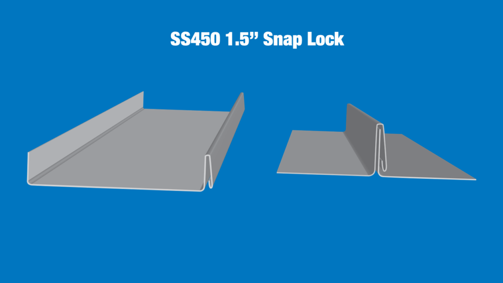 SS450 Snap Lock Profile