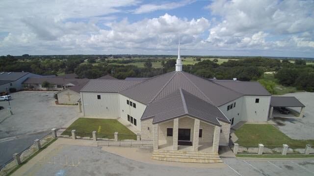 Church with metal roof from SSQ275 profile.