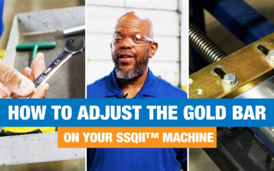 How To Adjust The Gold Bars In Your New Tech Machinery SSQII