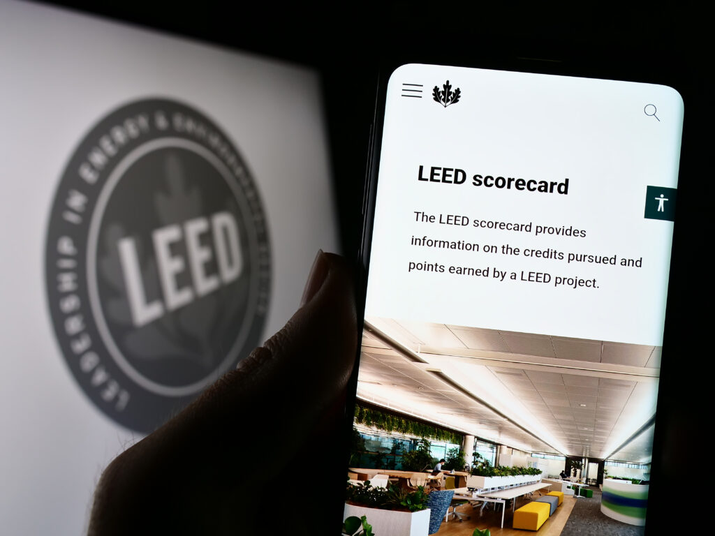 LEED scorecard app