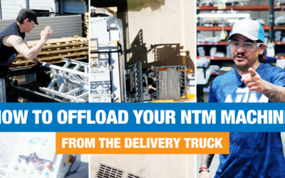 Easy Steps To Unloading Your Machine From The Delivery Truck