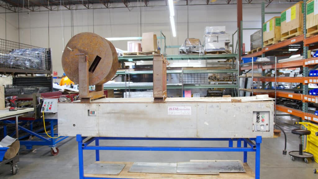 First New Tech gutter machine returned to NTM shop