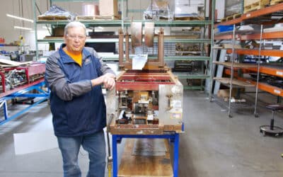 The Return of the Original Mach II Polyurethane Drive Gutter Machine To NTM