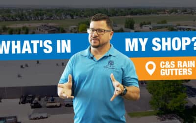 Take A Tour With A Seasoned NTM Gutter Machine Owner In His Shop!
