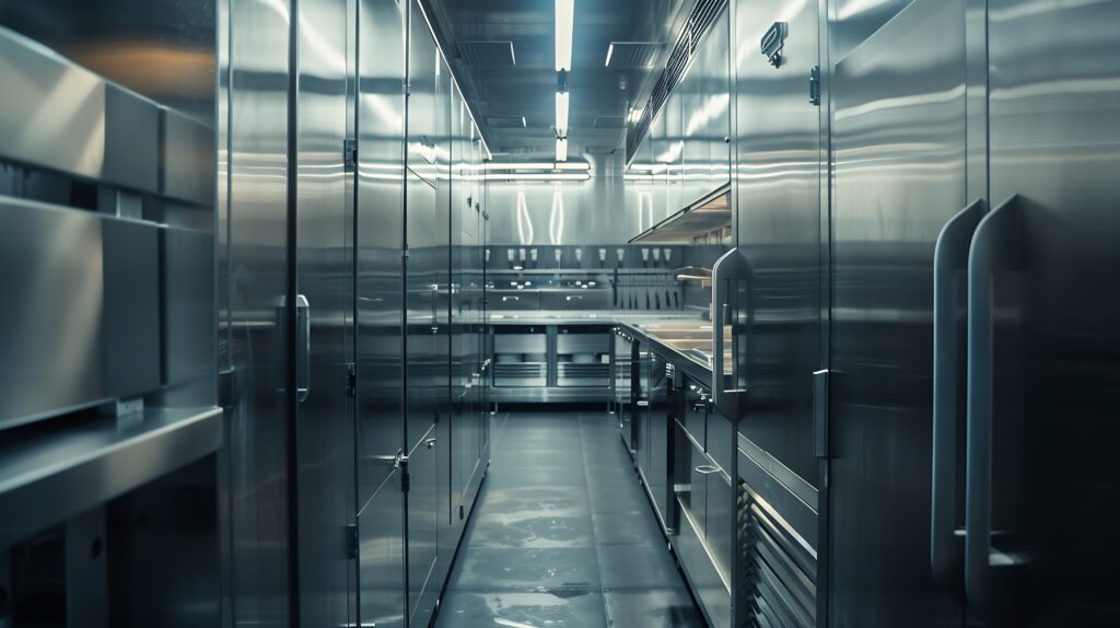 Stainless steel kitchen